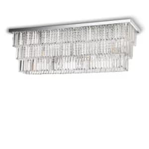 Martinez 8 Light Ceiling Light Chrome