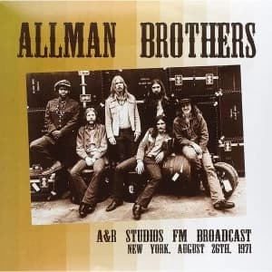 Allman Brothers Band - A&R Studios - New York 26th August 1971 Vinyl