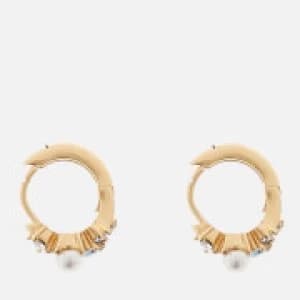 Olivia Burton Womens Under the Sea Bubble Huggie Hoops - Gold