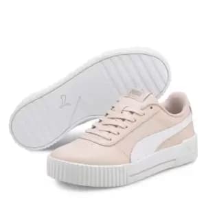 Puma Leather Trainers Junior - Pink