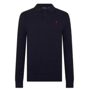 Polo Ralph Lauren Cable Knit Long Sleeve Top - Blue
