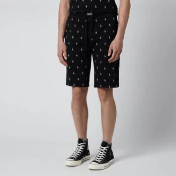 Polo Ralph Lauren Mens Liquid Cotton Printed Slim Shorts - Polo Black - M