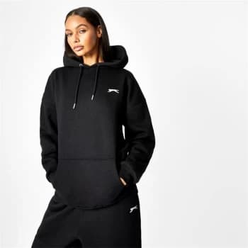 Slazenger x Sophia & Cinzia Oversized Hoodie - Black
