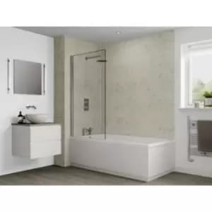 Multipanel Classic Bathroom Wall Panel Hydrolock 2400 X 900mm Grey Marble M139