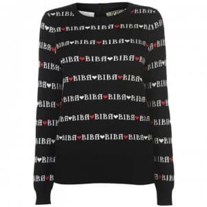 Biba I Love Biba Knitted Jumper Womens - Multi-Coloured