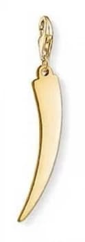 Thomas Sabo Gold Plated Sterling Silver Tooth Charm Pendant Jewellery