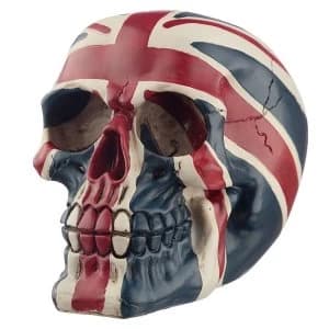 Union Flag Skull Ornament