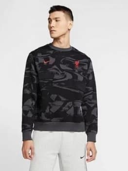 Nike Liverpool Fc Mens 20/21 Crew Neck Sweater