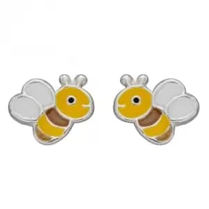 Enamel Bee Stud Earrings A2076