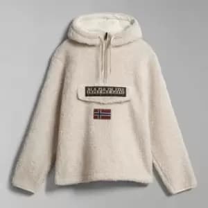 Napapijri Burgee Fleece Half-Zip Hoodie - L
