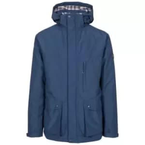 Trespass Mens Vauxelly Waterproof Jacket (XS) (Navy)
