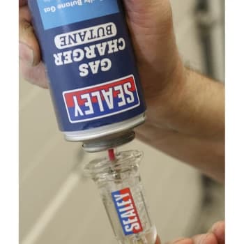 Sealey SCS035 Butane Gas Charger 200ml Pack of 6
