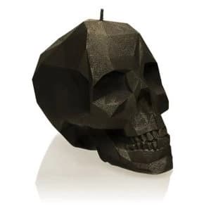 Black Small Low Poly Skull