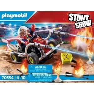Playmobil Stunt Show Fire Quad