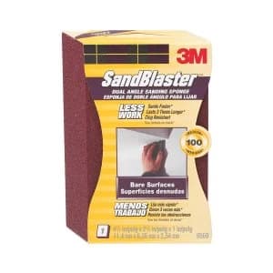 3M Dual Angle Sanding Sponge P100