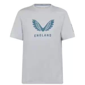 Castore England Crew Neck Tee Mens - Blue