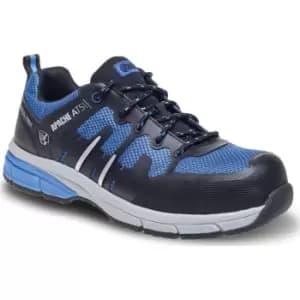 Apache Oulton Pace Light Non Metallic Safety Trainers Black / Blue Size 3