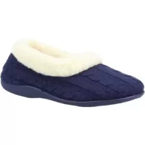 Fleet & Foster Sarina Slipper Female Navy UK Size 8