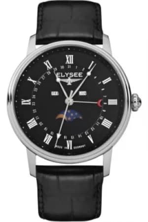 Mens Elysee Momentum Moonphase Watch 77003L