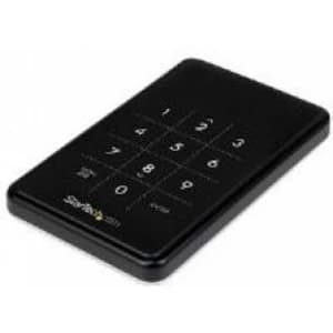 StarTech 2.5" USB 3.0 Encrypted SATA III Hard Drive Enclosure