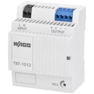 WAGO 787-1012 Compact Single Phase 24VDC 2.5A Switched-Mode Power ...