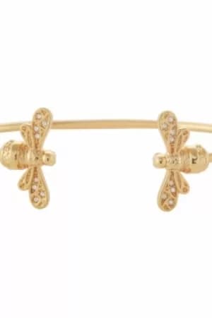 Olivia Burton Sparkle Bee Gold Bangle OBJAMB118
