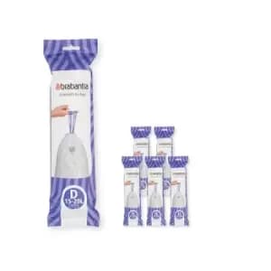Brabantia PerfectFit Bags D 15-20 litre Multipack of 120 bags 6x20