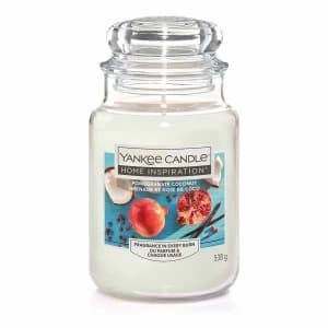 Yankee Candle Home Inspiration Large Jar Pomegranate Coconut, White
