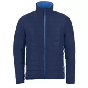 SOLS Mens Ride Padded Water Repellent Jacket (M) (Navy)