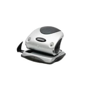Rexel Precision P215 Hole Punch Silver Black 2100738