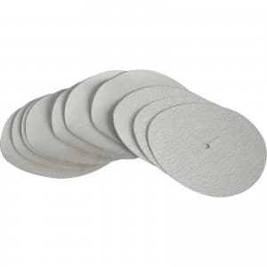 Faithfull 125mm Paper Sanding Disc 125mm Assorted Pack of 10