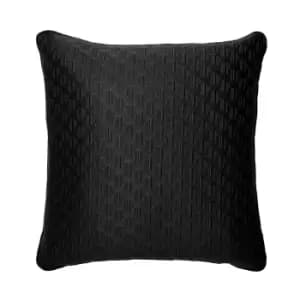 Ted Baker T Quilted Pillow Sham - Black - 65x65cm