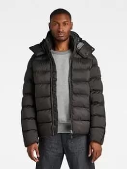 G-Star RAW G-star G- Whistler Padded Hooded Jacket, Black Size M Men