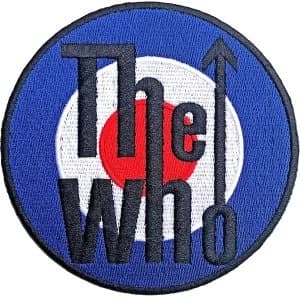 The Who - Target Logo Bordered Standard Patch