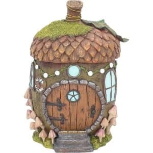 Acorn Fairy House Statue