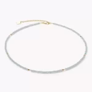 Coeur De Lion Elegance Necklace Gold Ice Blue