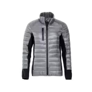 Clique Womens/Ladies Lemont Padded Jacket (M) (Grey)