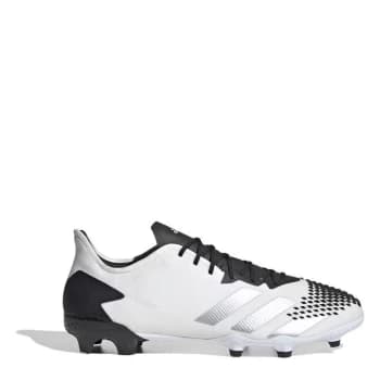 adidas Predator 20.2 Football Boots Firm Ground - White