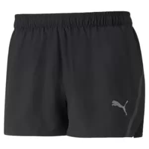 Puma Split Shorts Mens - Black
