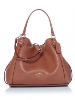 Coach Edie 28 shoulder bag Brown