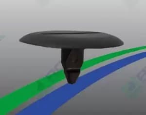 ROMIX Clip C70159 MERCEDES-BENZ,A-Klasse (W169),B-Klasse (W245),A-Klasse (W168),B-Klasse (W246, W242),CLS (C218)