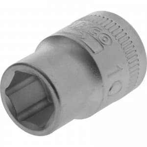 Bahco 1/4" Drive Hexagon Socket Metric 1/4" 10mm