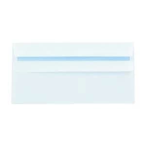 Q-Connect DL Envelopes Recycled Self Seal 100gsm White Pack of 500