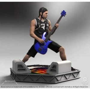 Knucklebonz Metallica Rock Iconz Statue Robert Trujillo Limited Edition 22 cm