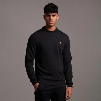 Mens Sleeve Tape Crew - True Black - XL