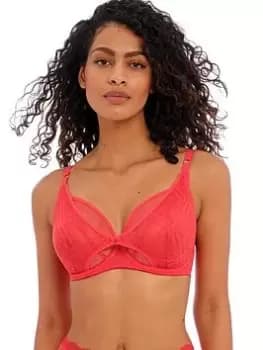 Freya Fatale Underwire High Apex Bra - Red, Size 32Dd, Women