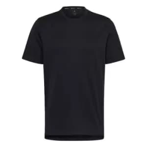 adidas Workout Front Rack Impact Print T-Shirt Mens - Black