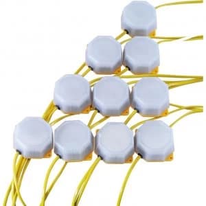 Draper 10 Piece SMD LED Festoon Site Lights Set 110v