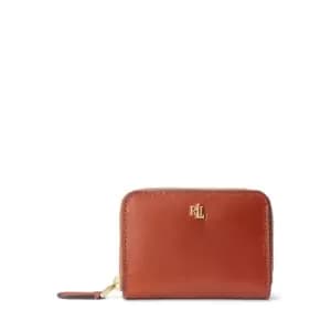 Leather Zip-Around Wallet