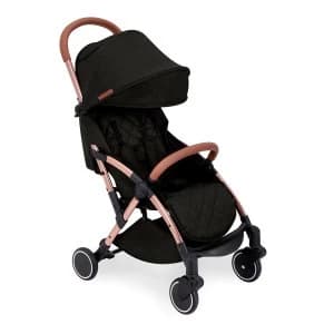 Ickle Bubba Globe Stroller - Black on Rose Gold